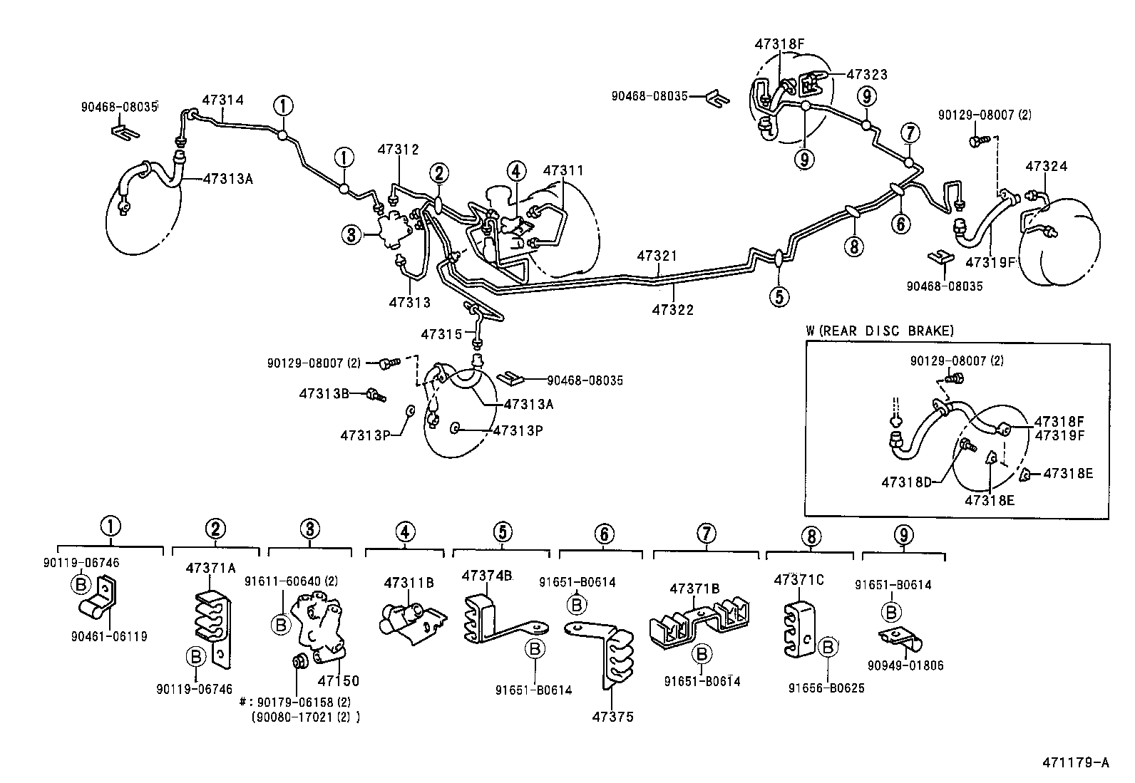 44510-20110 ACTUATOR ASSY, BRAKE product image