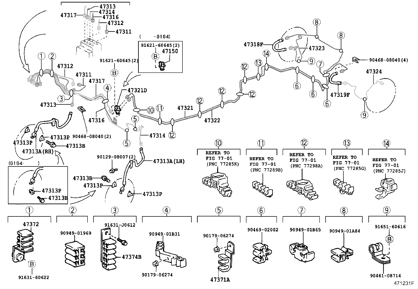 44050-44141 ACTUATOR ASSY, BRAKE product image
