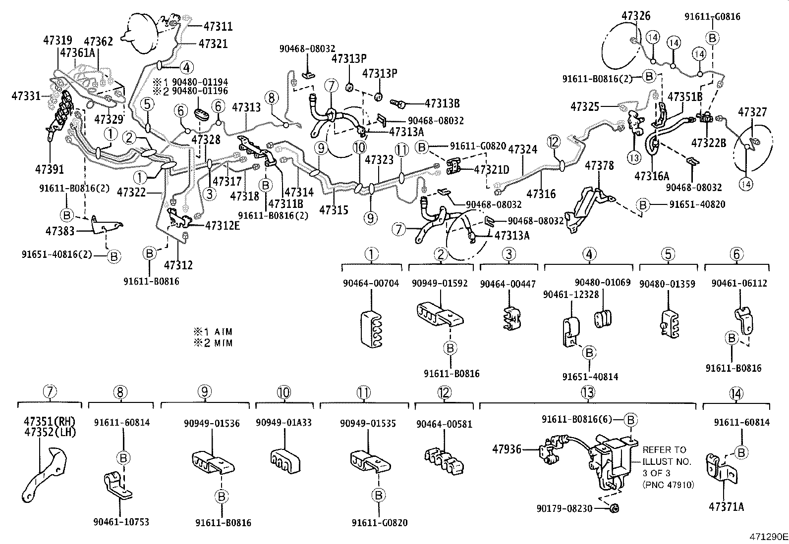 47383-26070 BRACKET, CONNECTOR product image