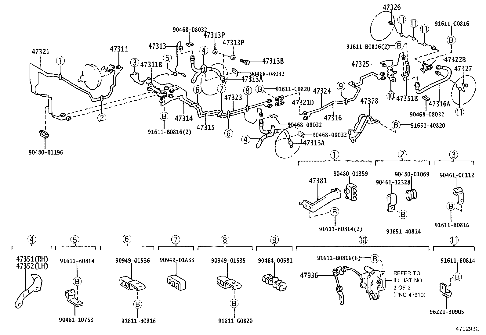 47383-26050 BRACKET, CONNECTOR product image
