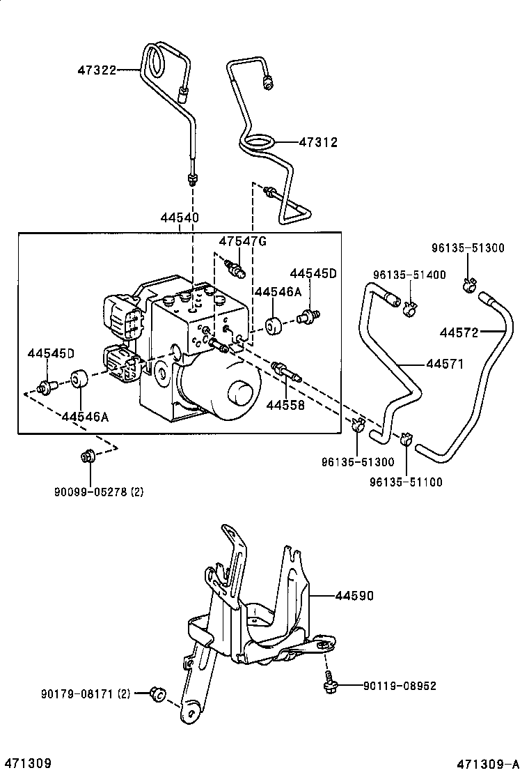 47378-40010 PROTECTOR, TUBE, UPPER product image