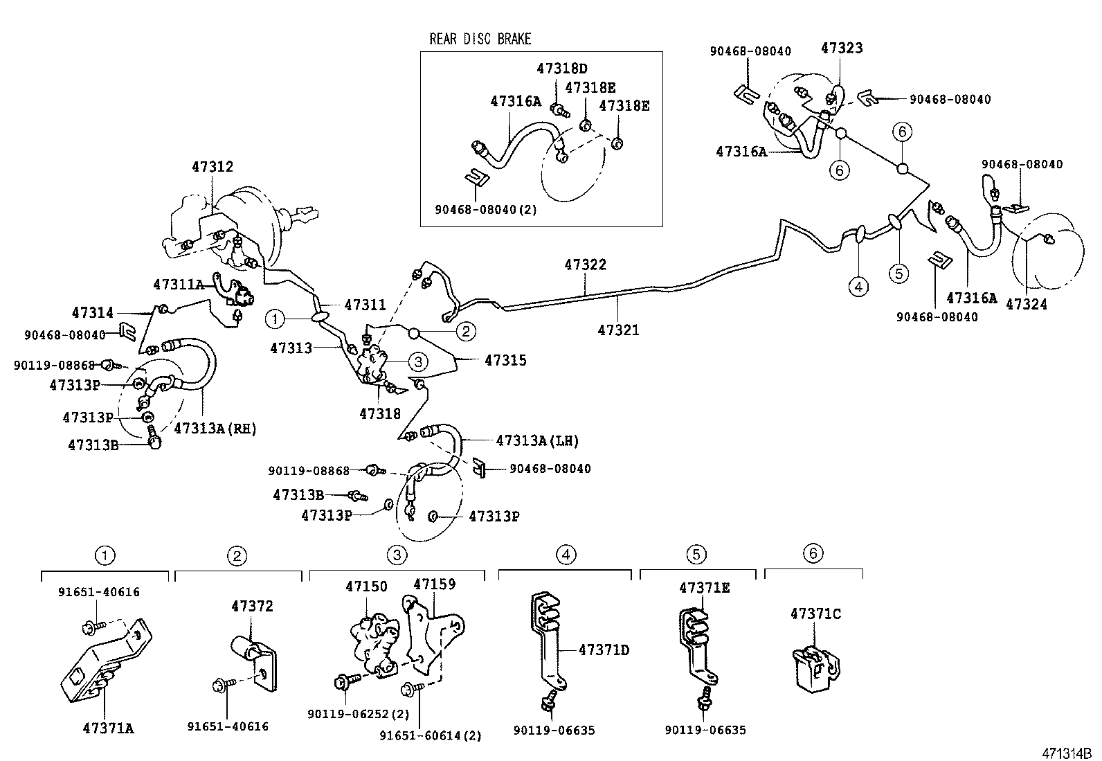 44050-02020 ACTUATOR ASSY, BRAKE product image