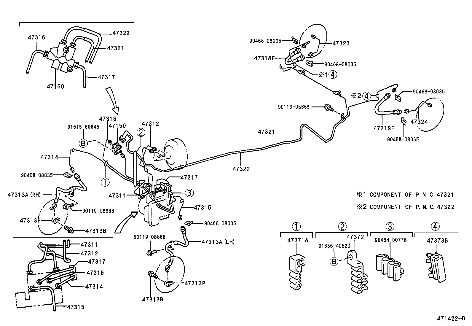 47150-33090 VALVE ASSY, PROPORTIONING product image
