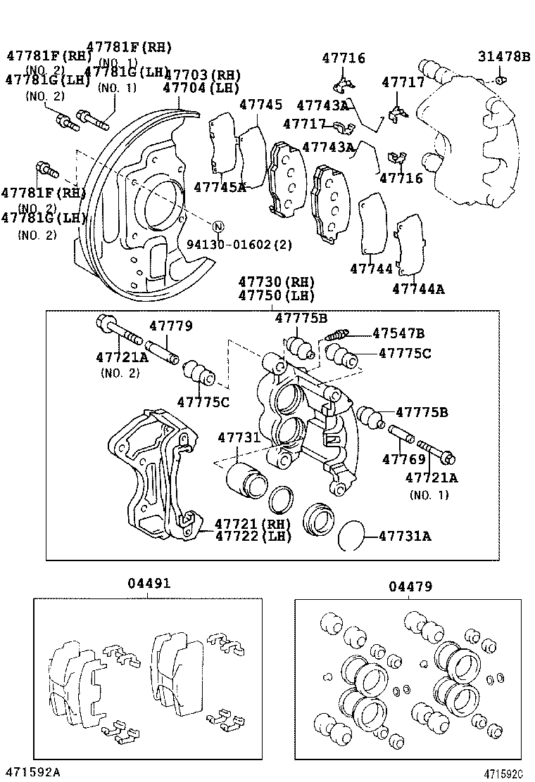 47704-36040 COVER SUB-ASSY, DISC BRAKE DUST, FRONT LH product image