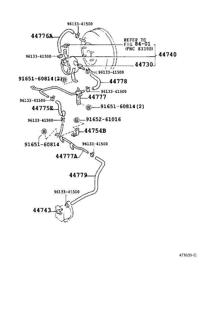 44610-60680 BOOSTER ASSY, BRAKE product image
