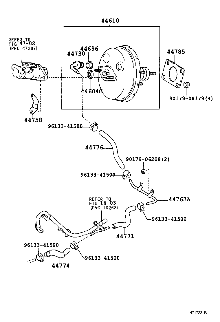 44610-2G070 BOOSTER ASSY, BRAKE product image