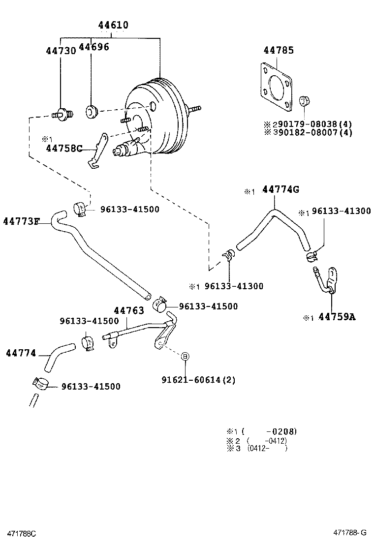 44610-52011 BOOSTER ASSY, BRAKE product image