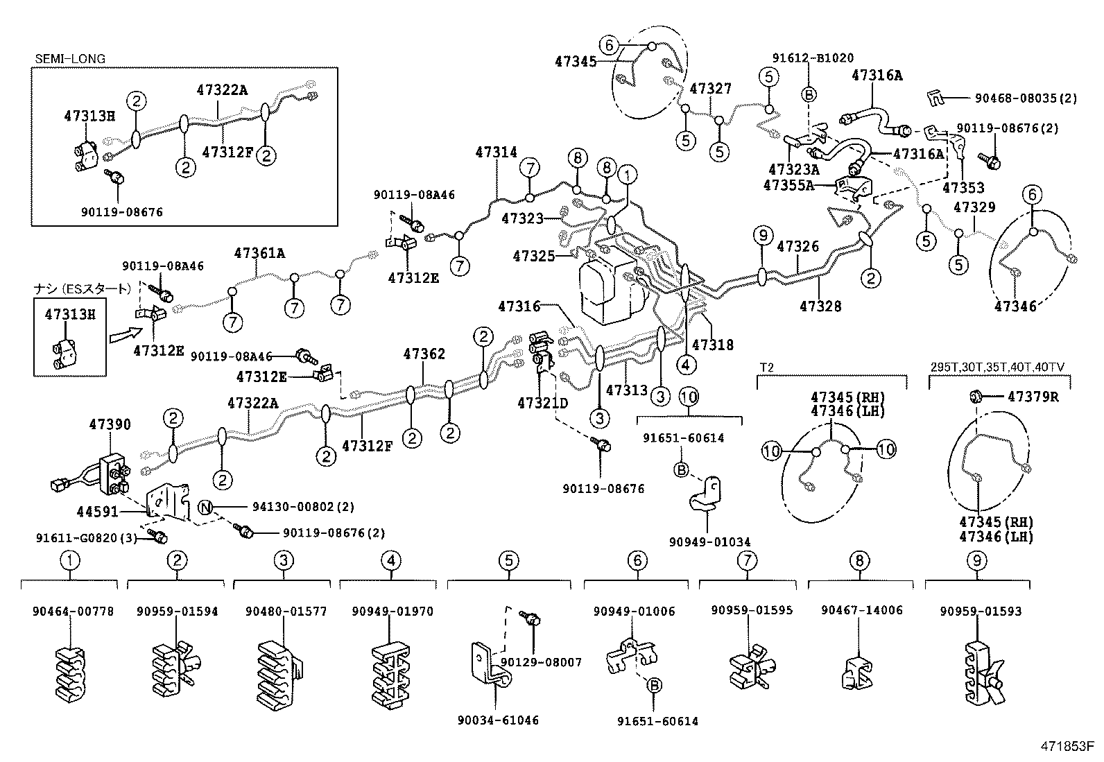44590-37021 BRACKET ASSY, BRAKE ACTUATOR product image