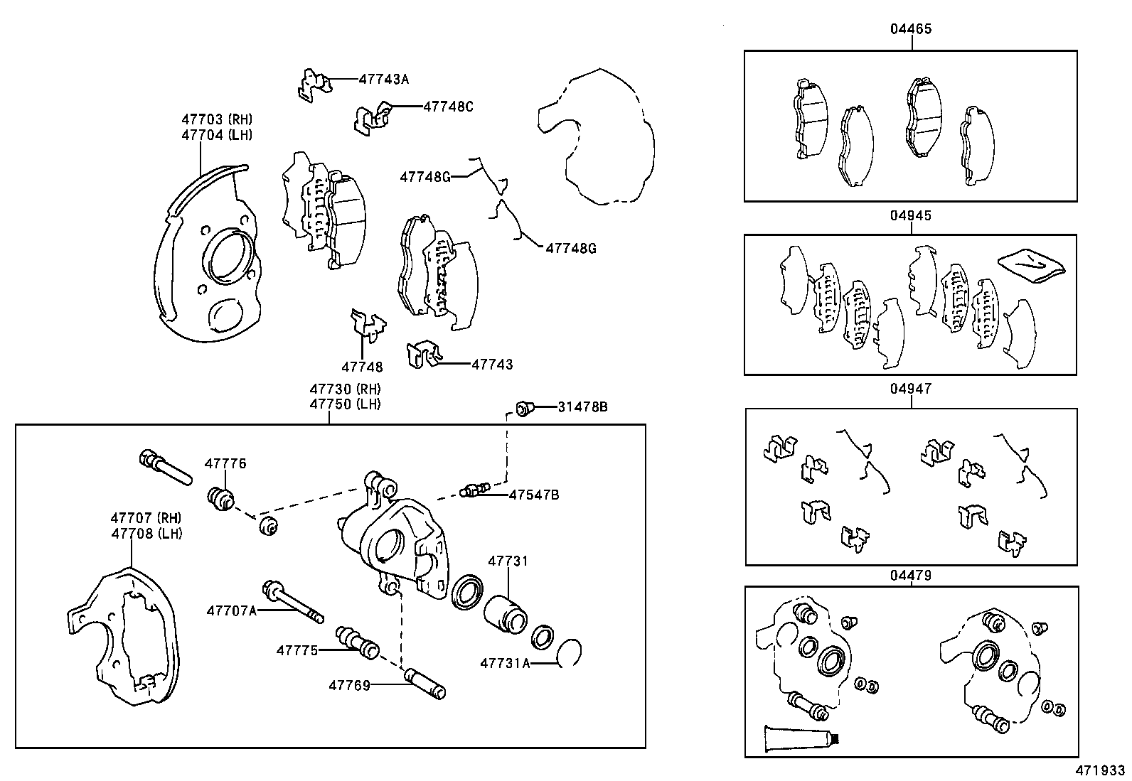 31478-0B020 CAP, BLEEDER PLUG(FOR FRONT DISC BRAKE) product image