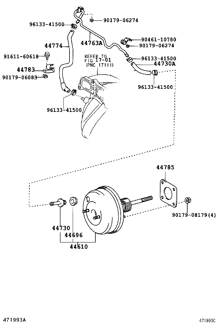 44610-2J200 BOOSTER ASSY, BRAKE product image