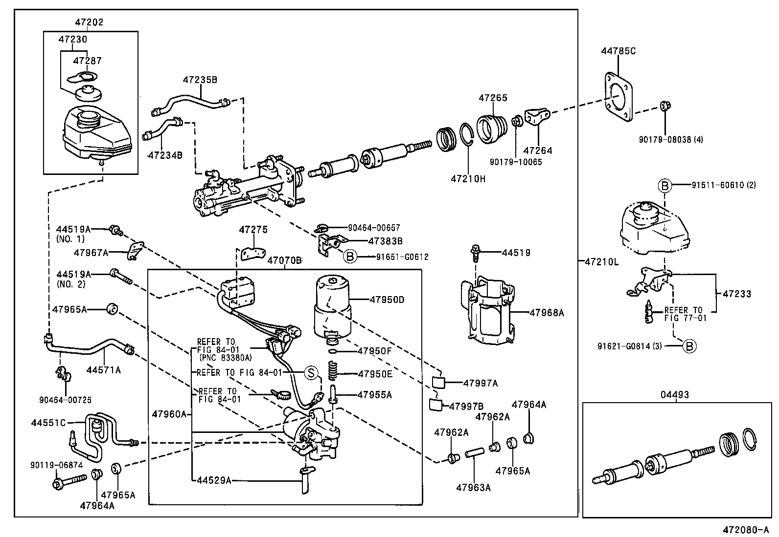 47203-47020 BRACKET, RESERVOIR product image