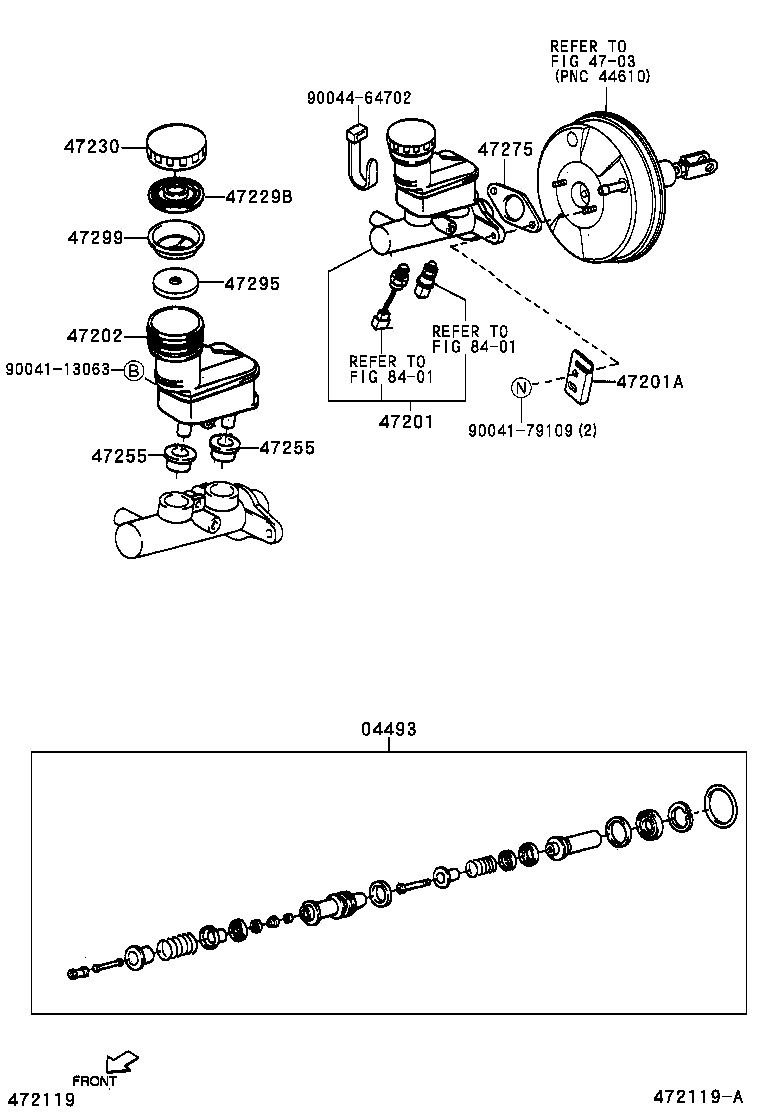 47225-97203 CAP ASSY, BRAKE MASTER CYLINDER RESERVOIR FILLER product image