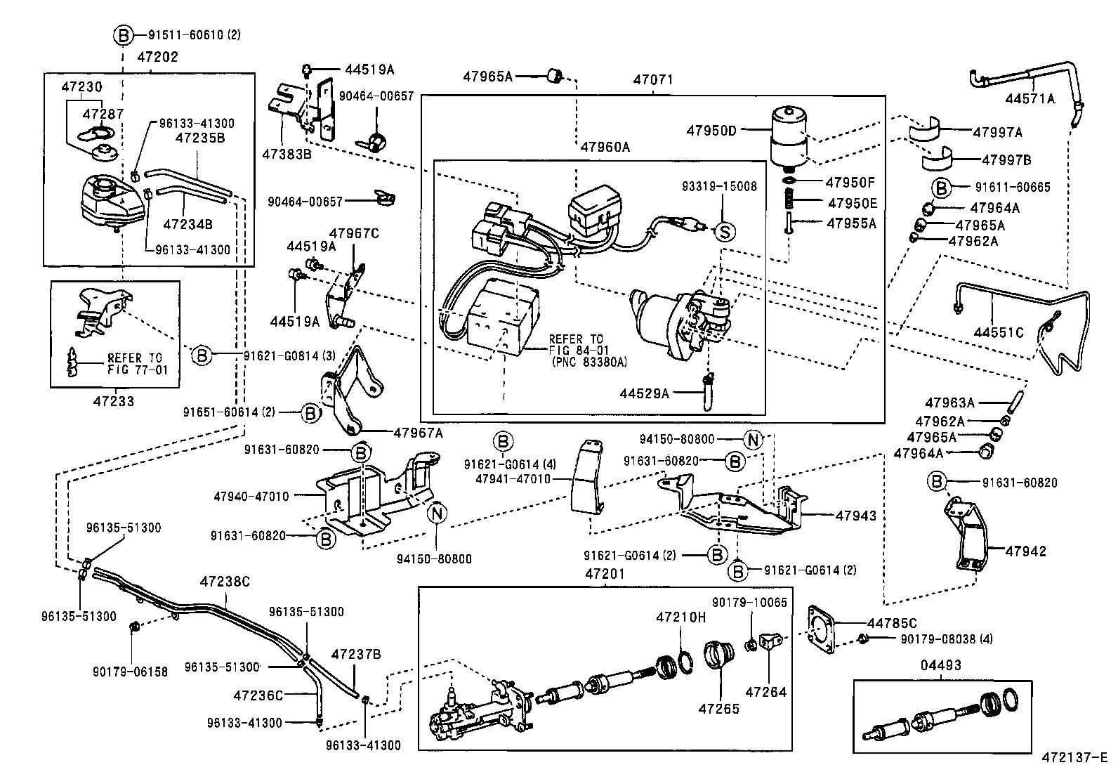 Toyota 47997-60010 LABEL, ACCUMULATOR CAUTION, NO.1