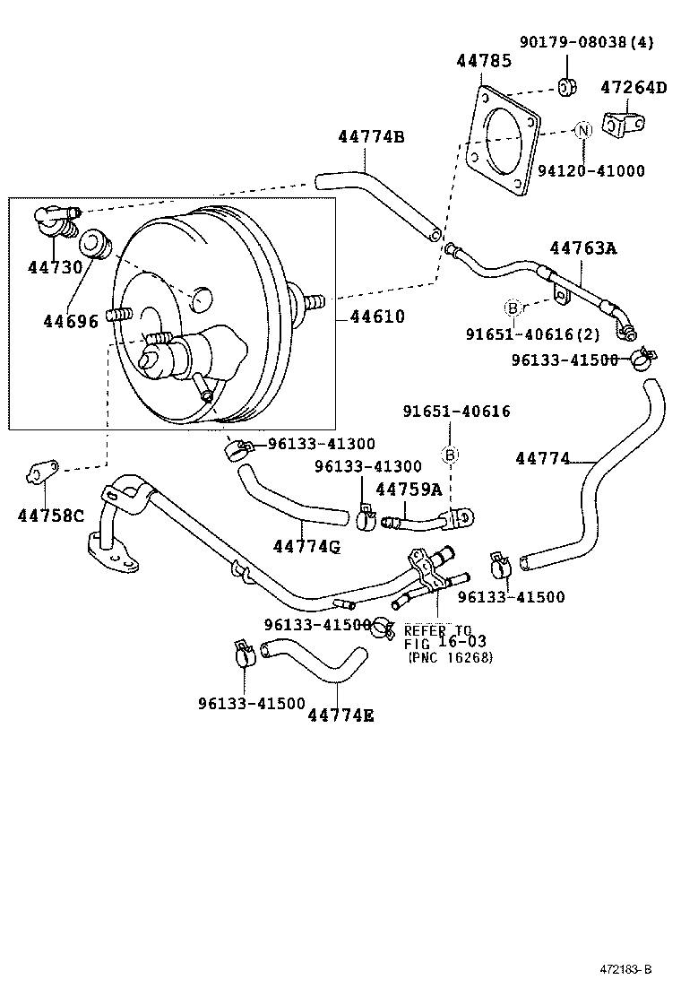 44610-1E510 BOOSTER ASSY, BRAKE product image