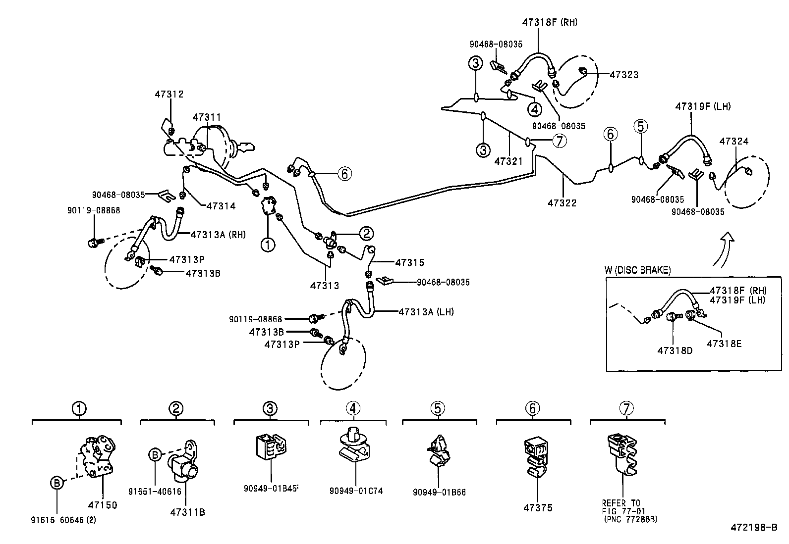 44050-12133 ACTUATOR ASSY, BRAKE product image