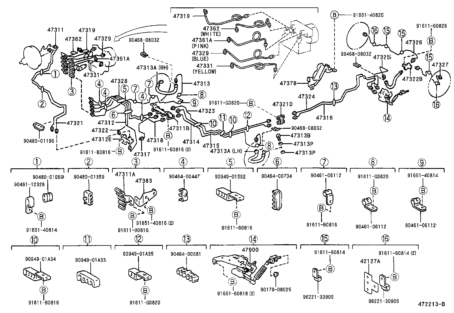 47383-26050 BRACKET, CONNECTOR product image