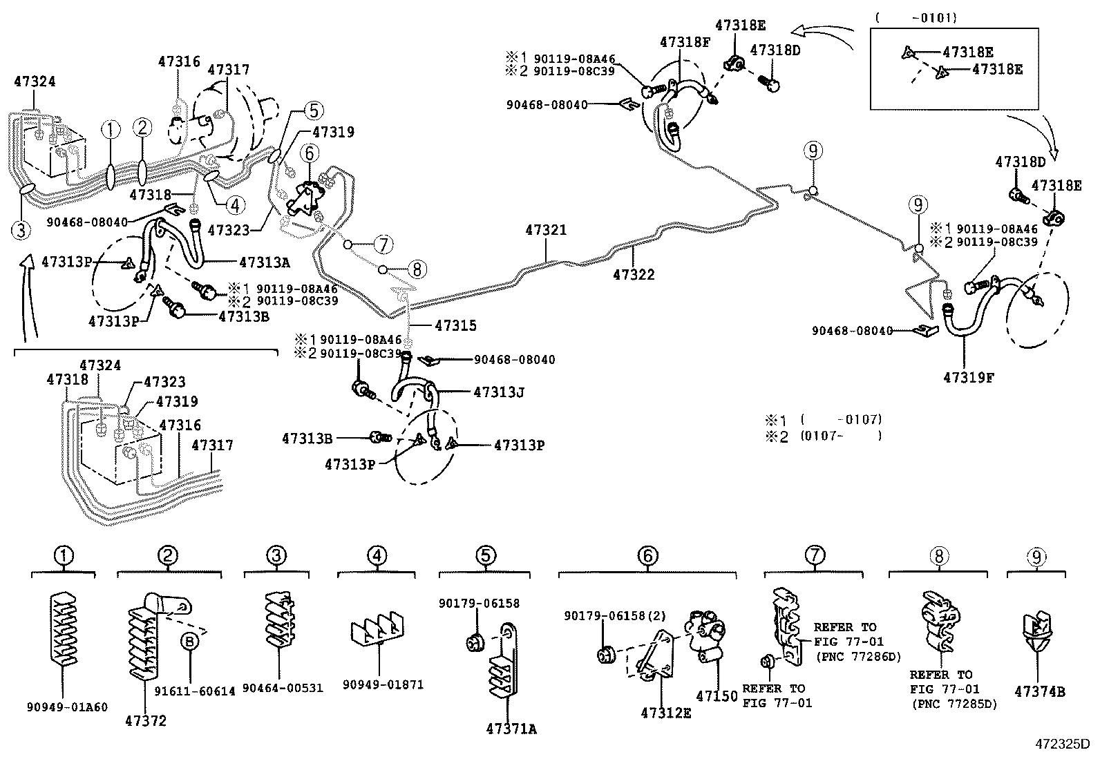 44590-48020 BRACKET ASSY, BRAKE ACTUATOR product image