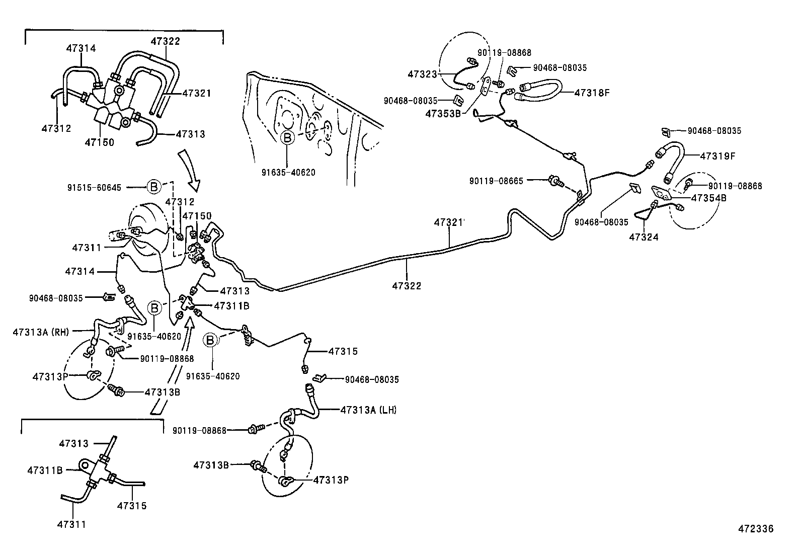 47150-33090 VALVE ASSY, PROPORTIONING product image