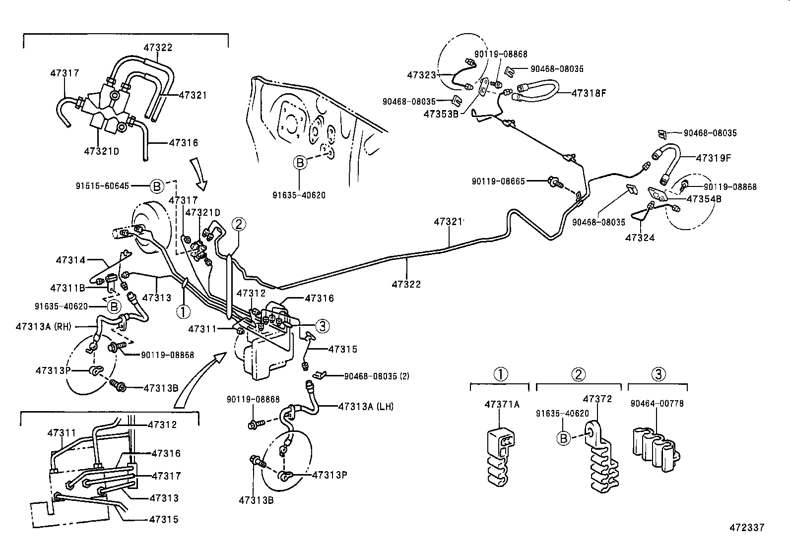 47150-33090 VALVE ASSY, PROPORTIONING product image
