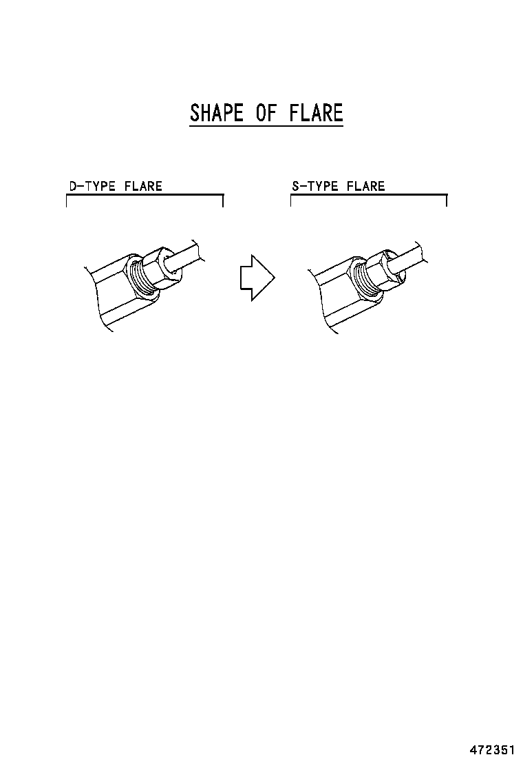 47311-05191 TUBE, FRONT BRAKE, NO.1 product image