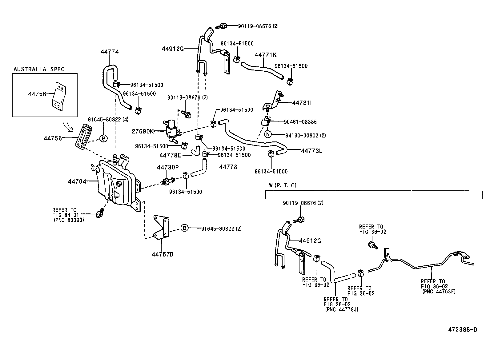 44610-37151 BOOSTER ASSY, BRAKE product image