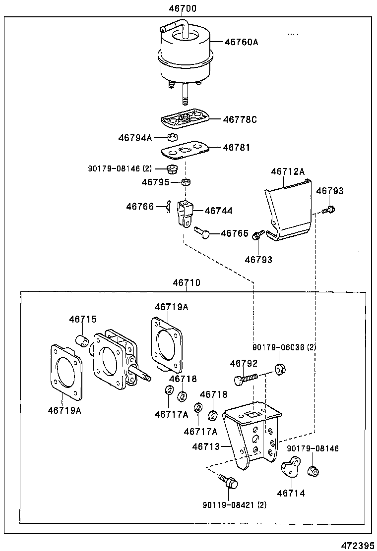 46700-37070 RETARDER ASSY, EXHAUST product image
