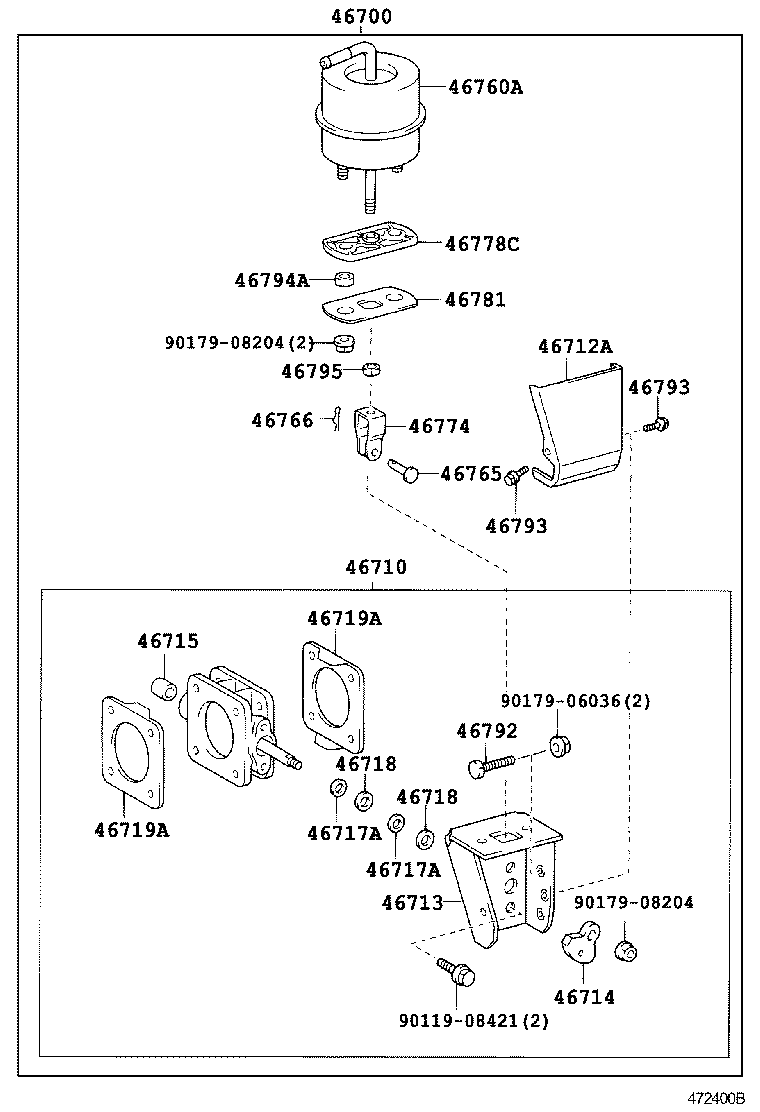 46710-37030 VALVE ASSY, EXHAUST BRAKE product image