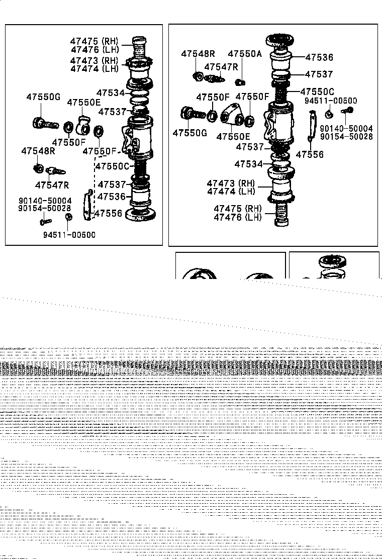 04476-35060 CUP KIT, REAR WHEEL CYLINDER product image