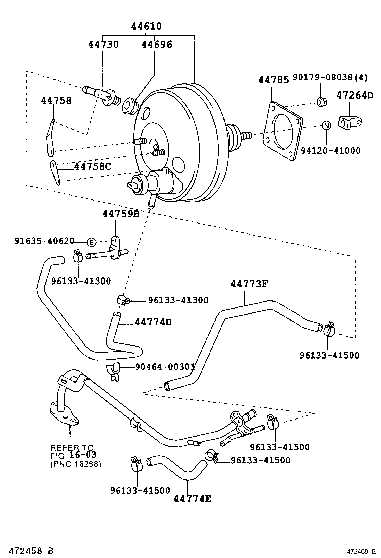 44730-02030 VALVE ASSY, VACUUM CHECK(FOR BRAKE) product image
