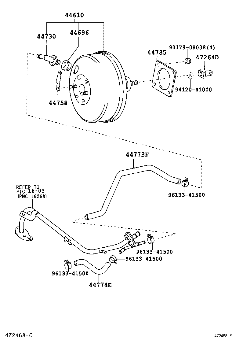 44730-02030 VALVE ASSY, VACUUM CHECK(FOR BRAKE) product image
