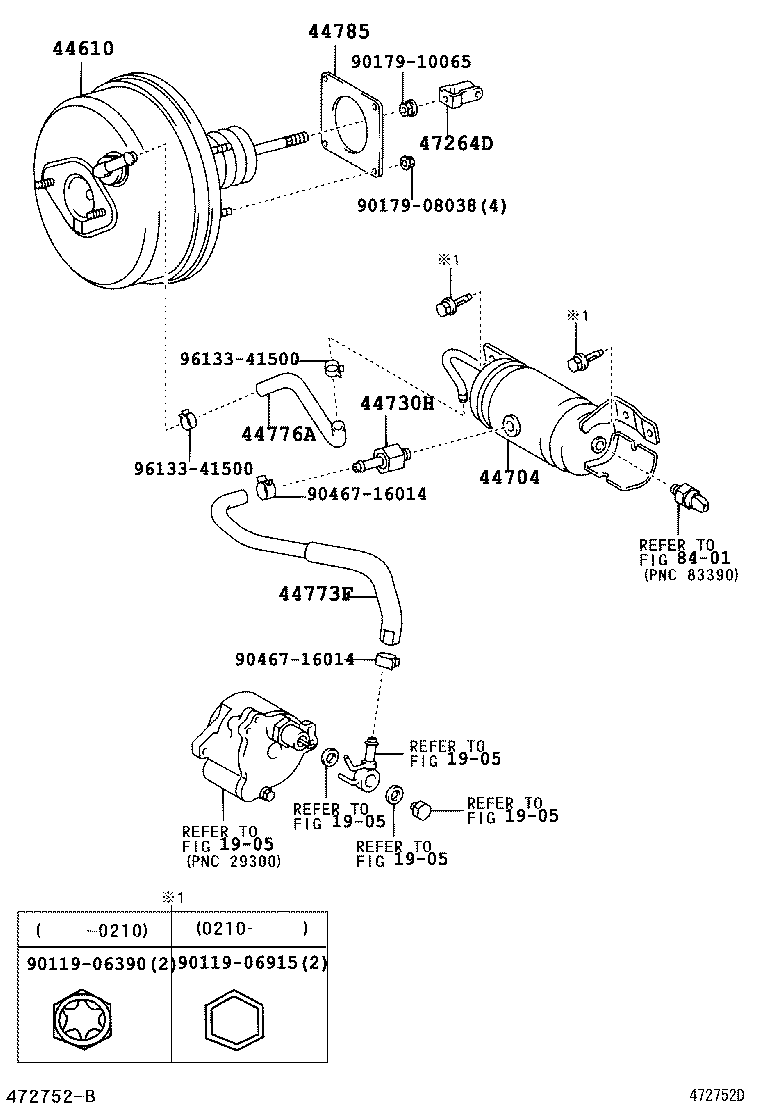 44610-09070 BOOSTER ASSY, BRAKE product image