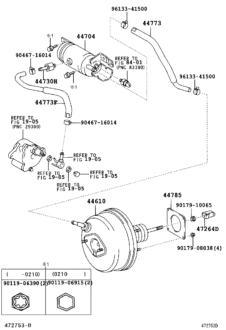 44610-09070 BOOSTER ASSY, BRAKE product image