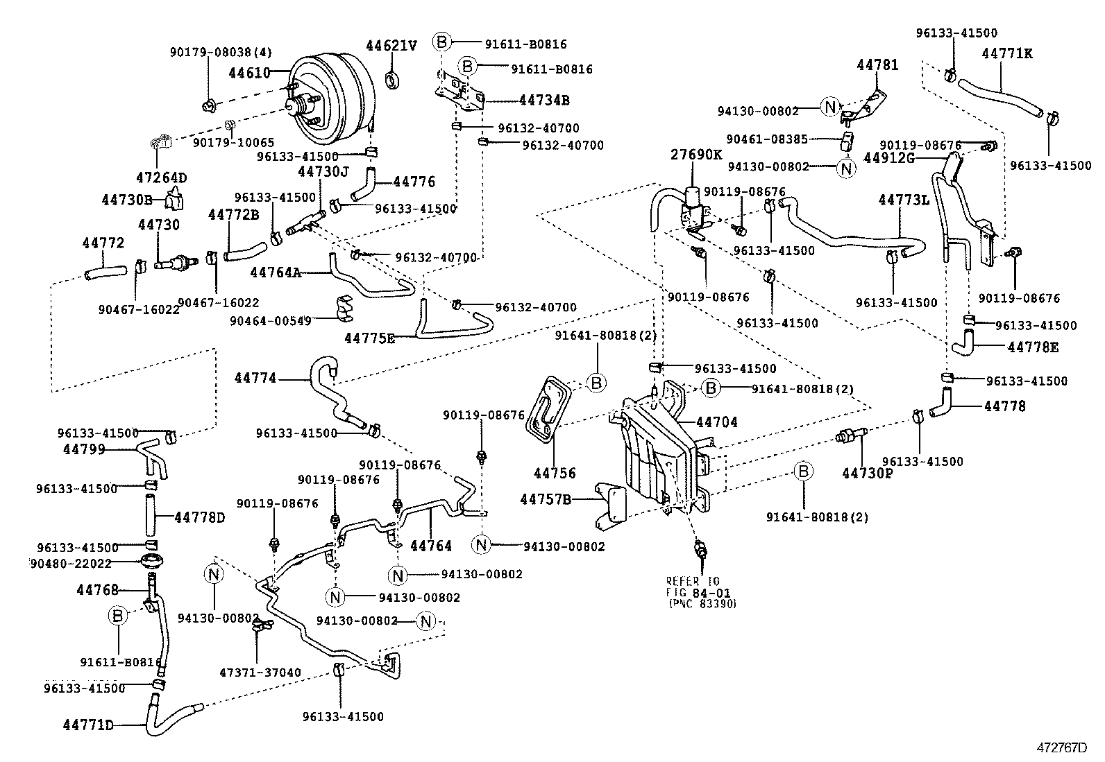 27690-78023 SOLENOID ASSY, W/BRACKET(FOR EXHAUST BRAKE) product image