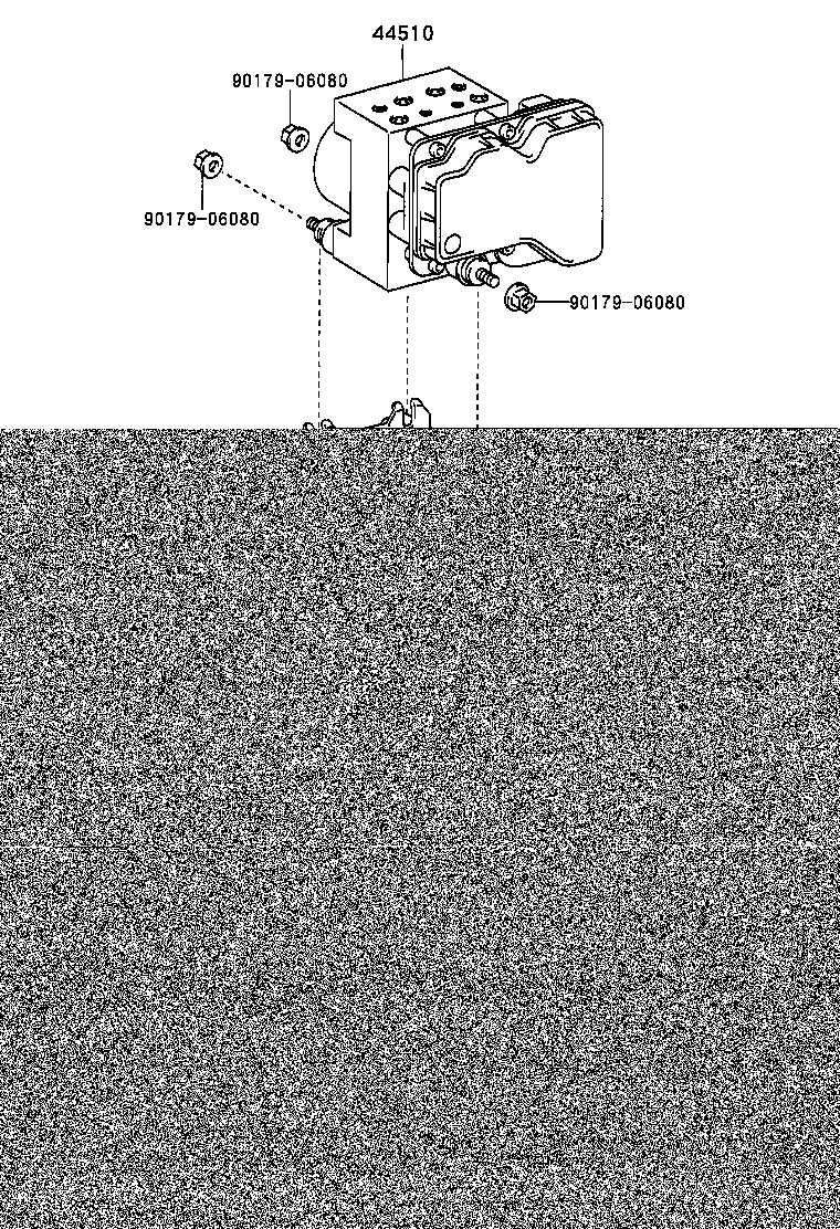 44050-01010 ACTUATOR ASSY, BRAKE product image