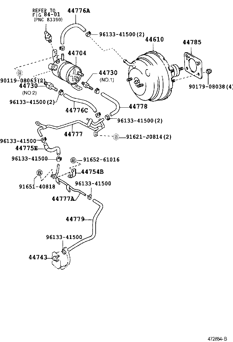44610-60680 BOOSTER ASSY, BRAKE product image