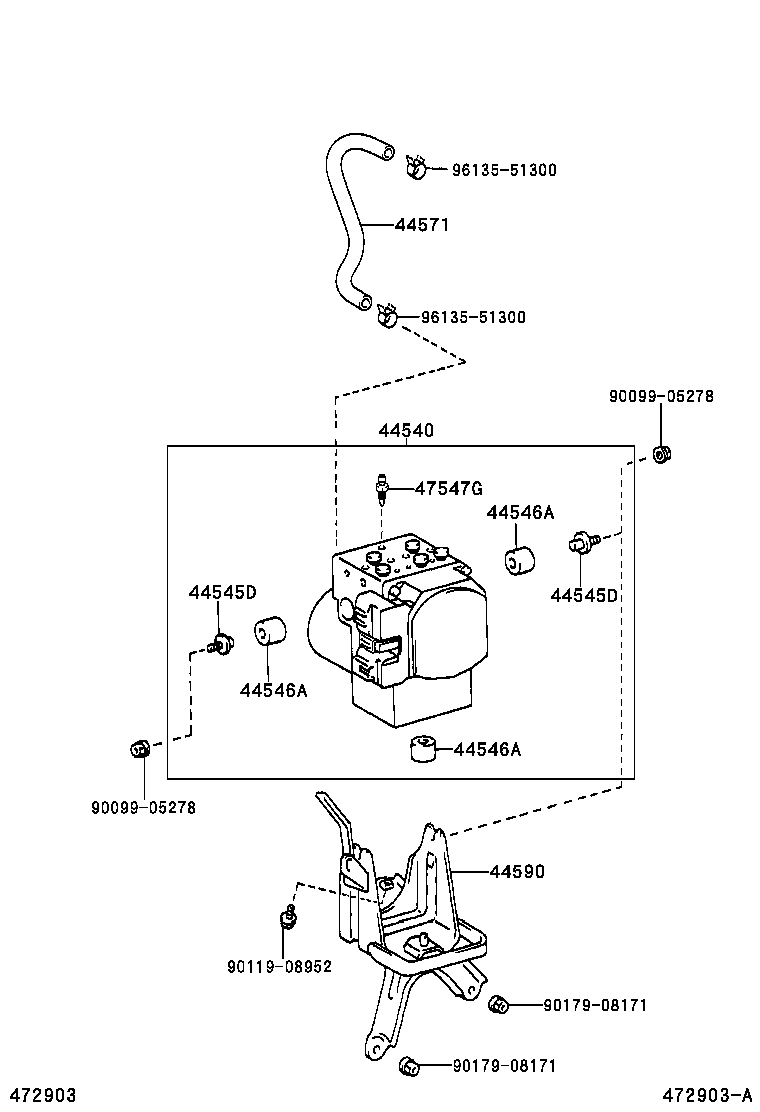 47378-40010 PROTECTOR, TUBE, UPPER product image