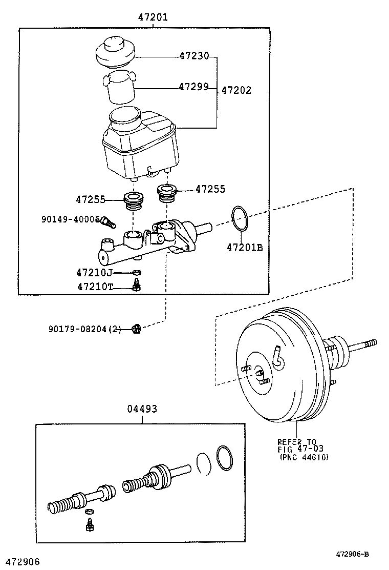 47255-27010 GROMMET, MASTER CYLINDER RESERVOIR product image