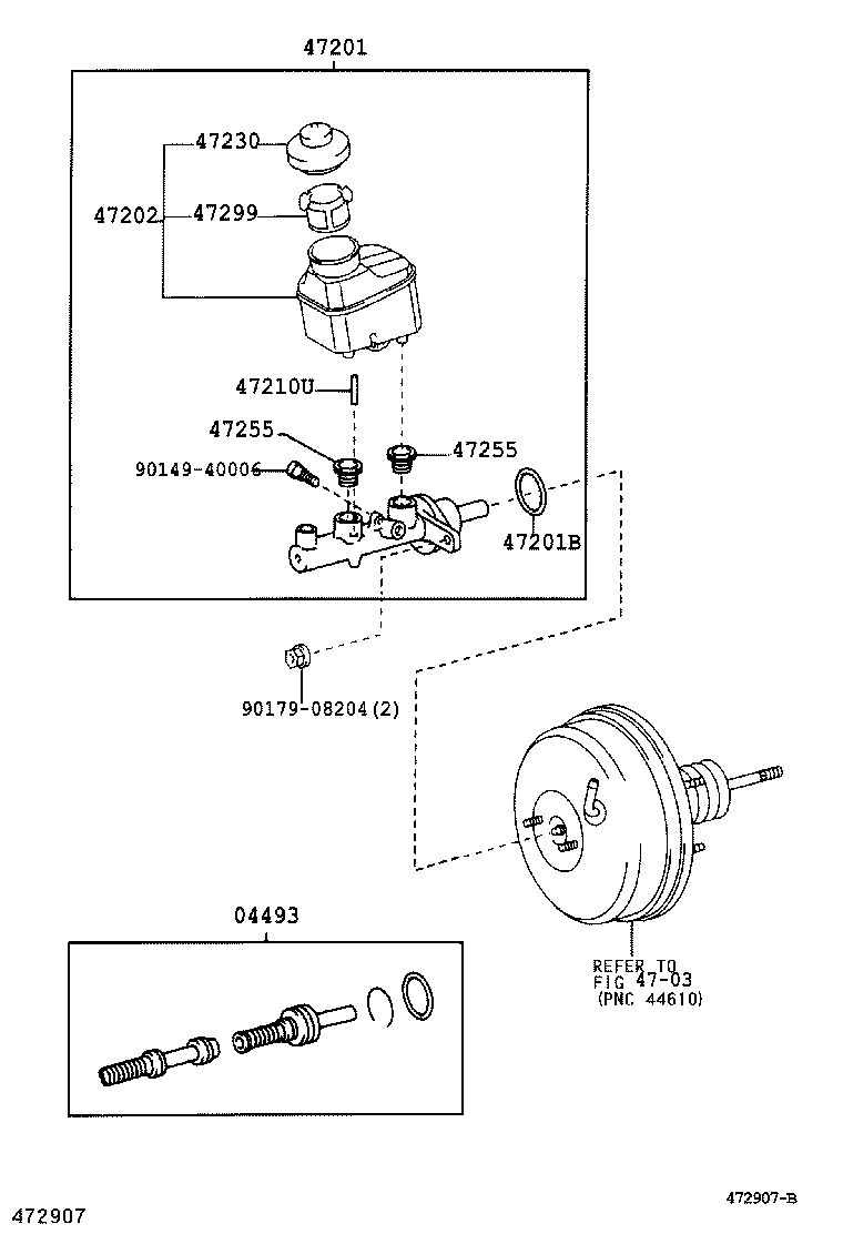 47255-27010 GROMMET, MASTER CYLINDER RESERVOIR product image