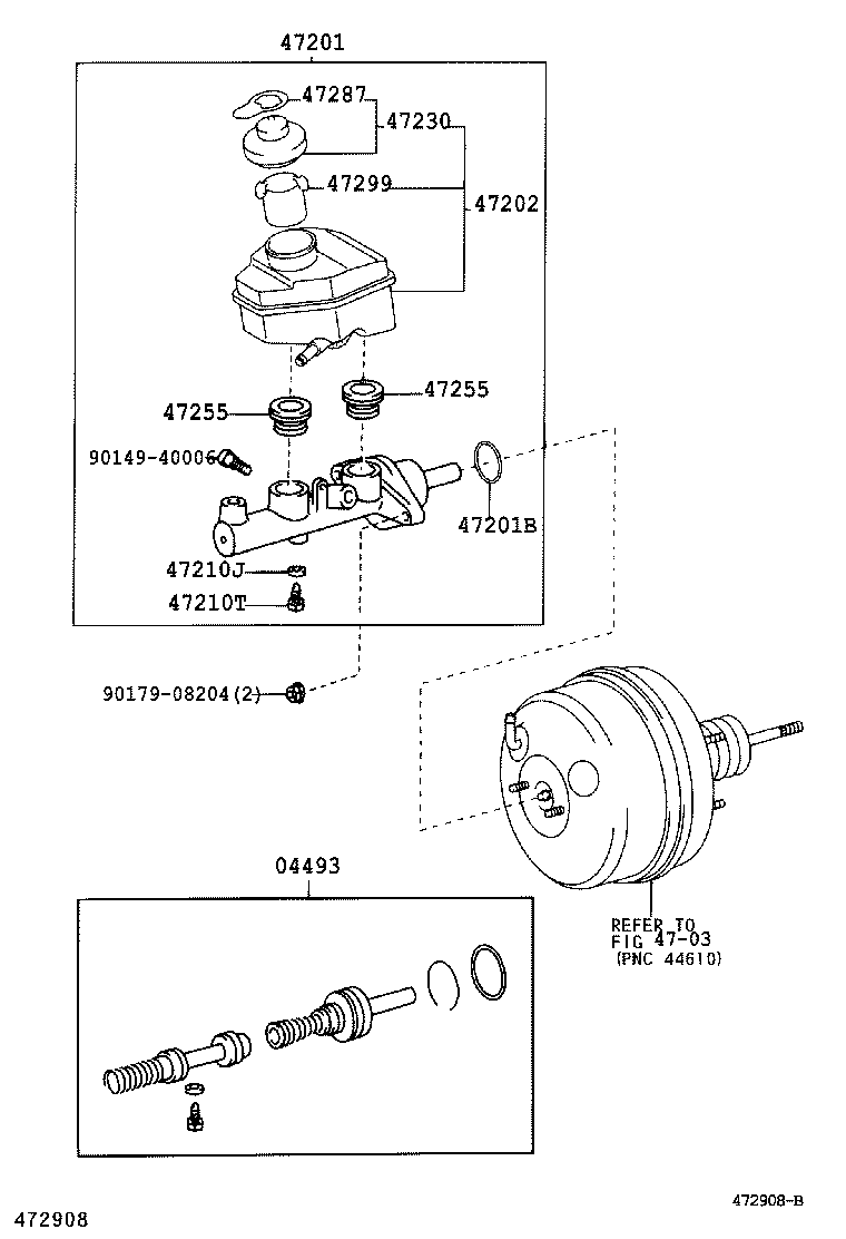 47255-27010 GROMMET, MASTER CYLINDER RESERVOIR product image