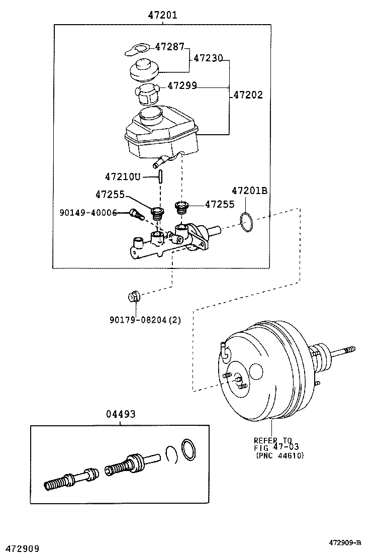 47255-27010 GROMMET, MASTER CYLINDER RESERVOIR product image