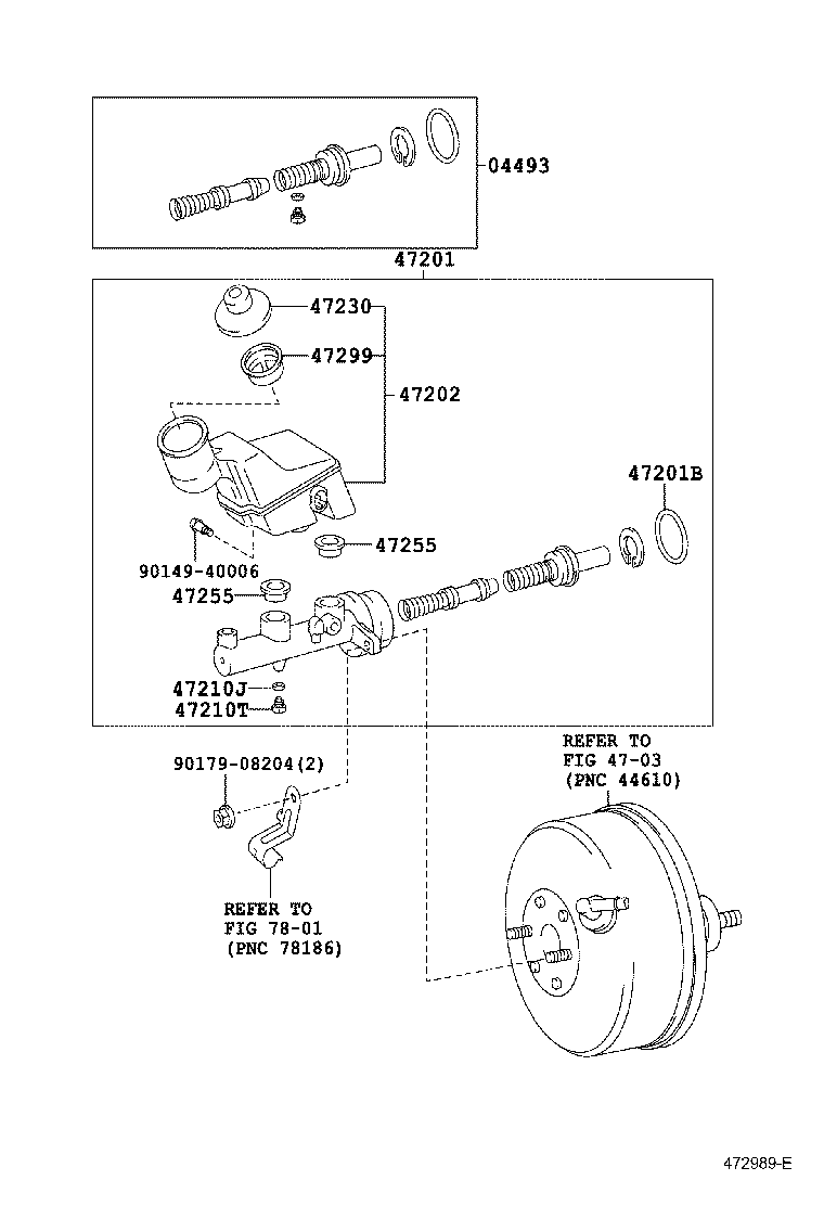 47220-01030 RESERVOIR SUB-ASSY, BRAKE MASTER CYLINDER product image