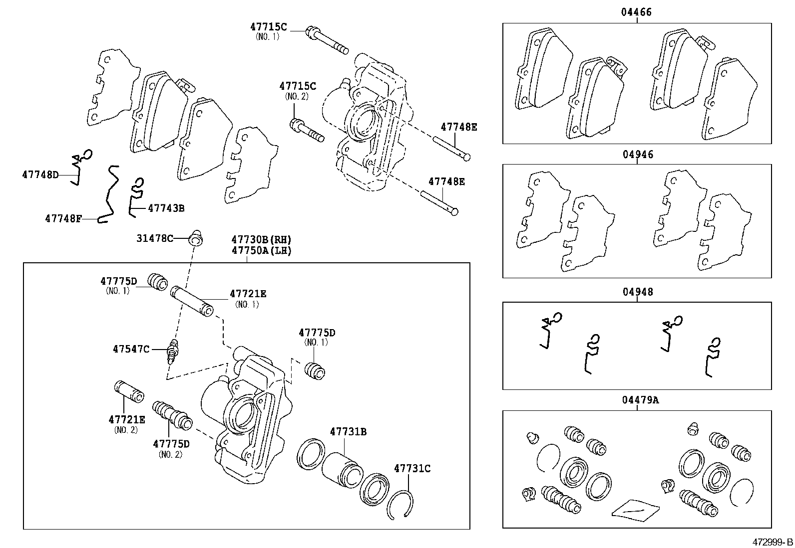 47715-01020 PIN, CYLINDER SLIDE(FOR REAR DISC BRAKE) product image