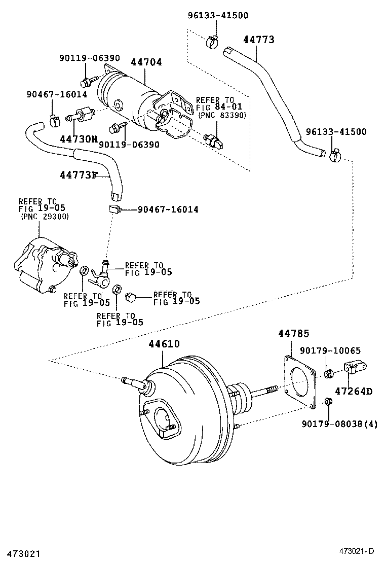 44730-02010 VALVE ASSY, VACUUM CHECK(FOR BRAKE) product image