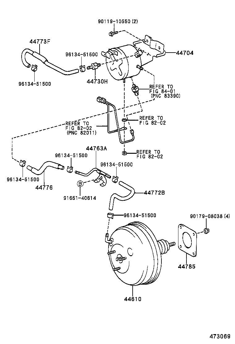 44610-1E460 BOOSTER ASSY, BRAKE product image