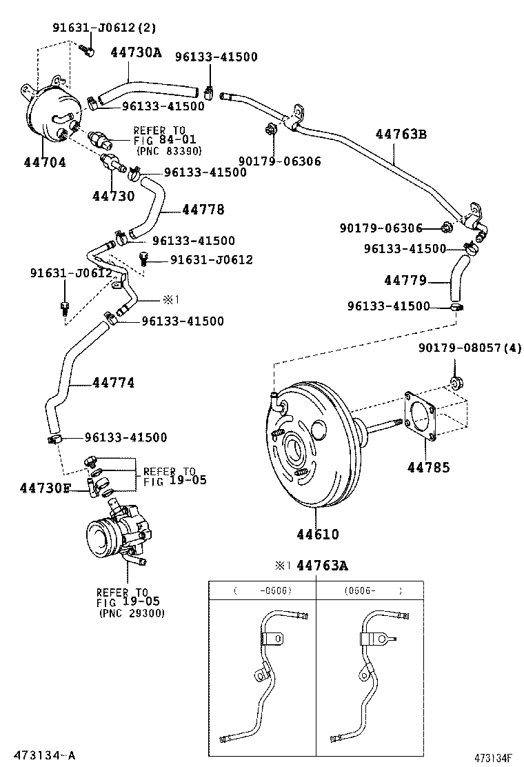 44779-60050 HOSE, UNION TO CONNECTOR product image