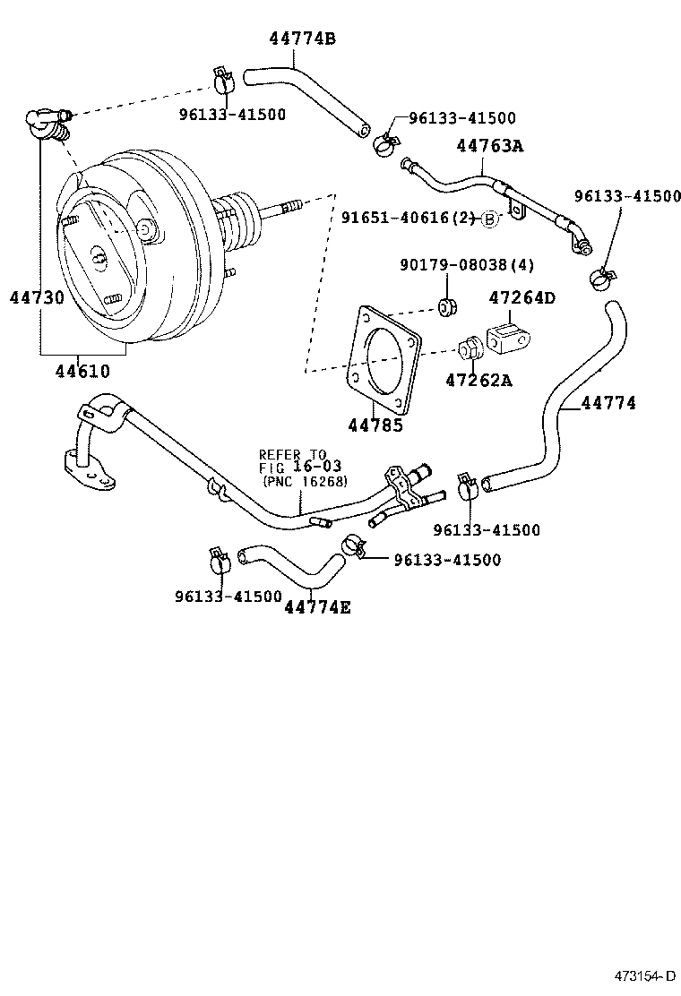 44610-1E620 BOOSTER ASSY, BRAKE product image