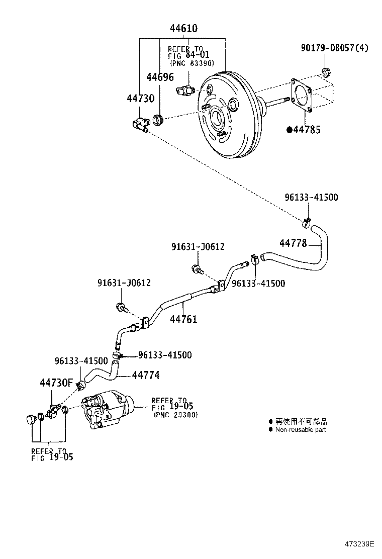 44610-6A232 BOOSTER ASSY, BRAKE product image