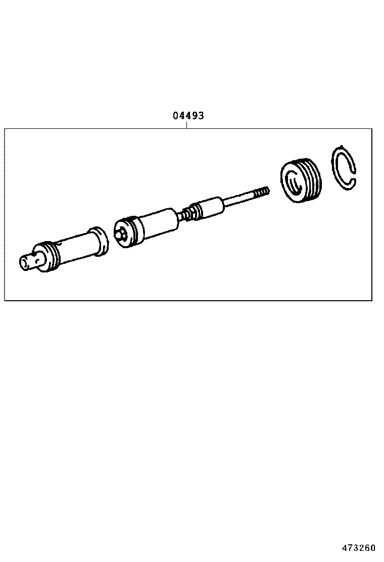 47025-35170 CYLINDER SUB-ASSY, BRAKE MASTER product image