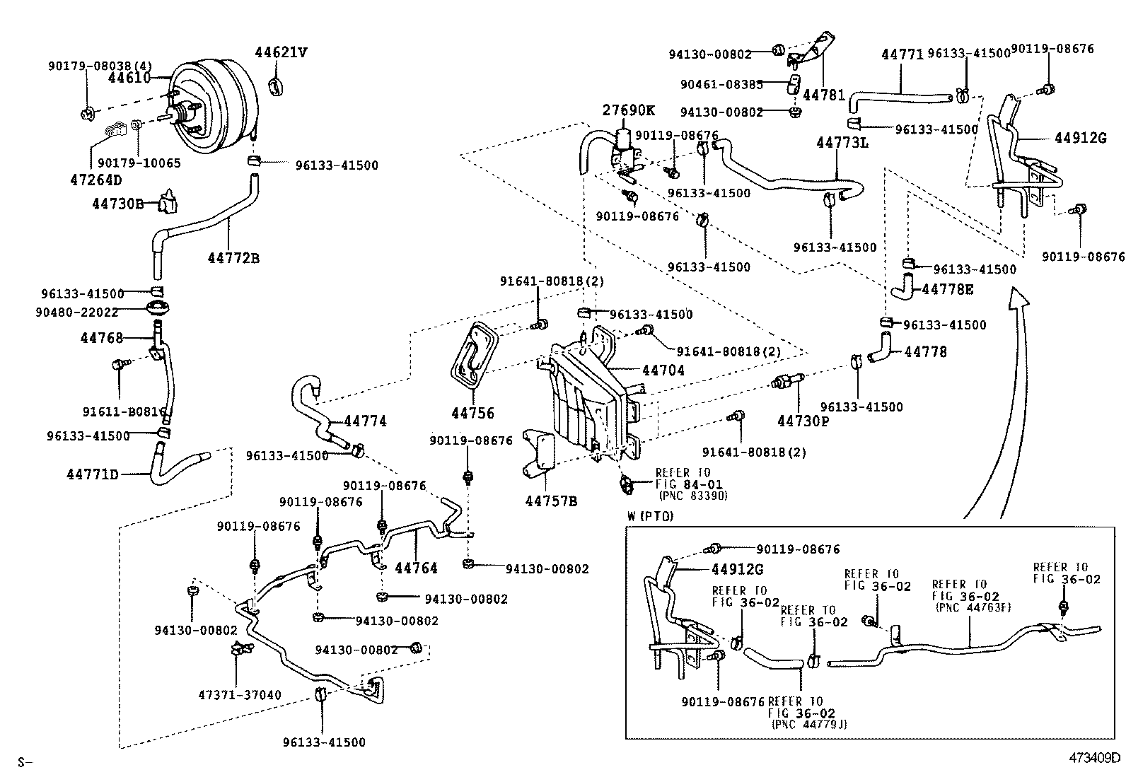 27690-78023 SOLENOID ASSY, W/BRACKET(FOR EXHAUST BRAKE) product image