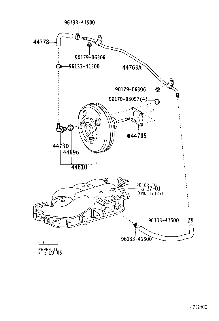 44610-6A232 BOOSTER ASSY, BRAKE product image